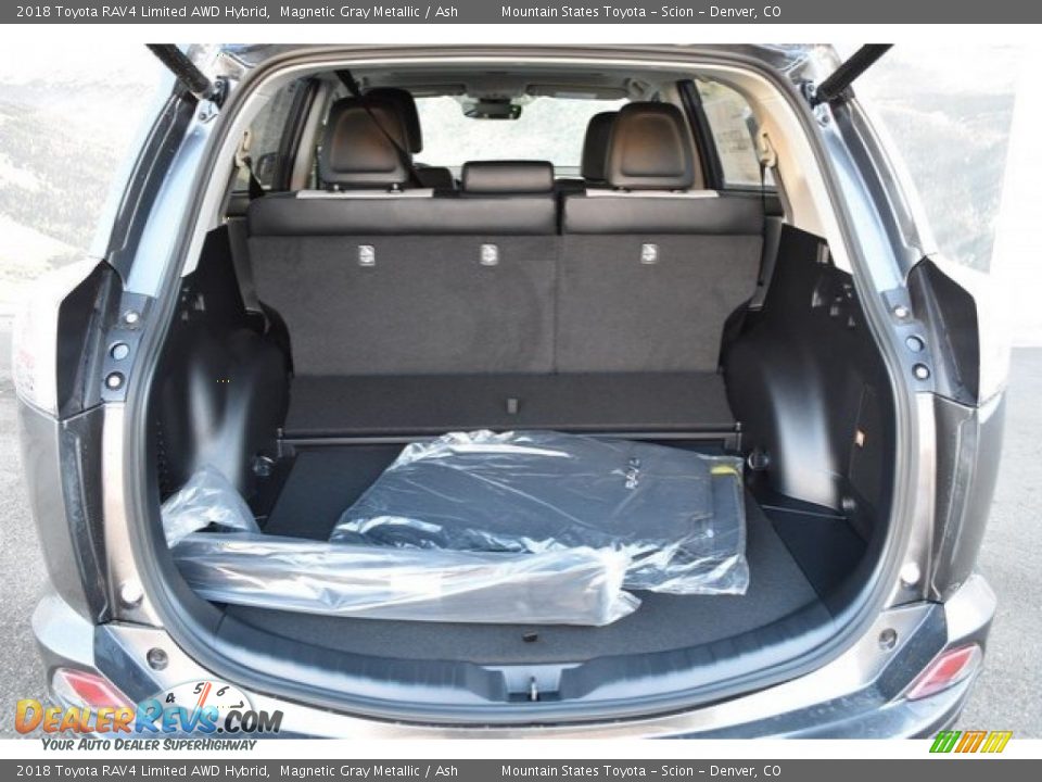 2018 Toyota RAV4 Limited AWD Hybrid Magnetic Gray Metallic / Ash Photo #8