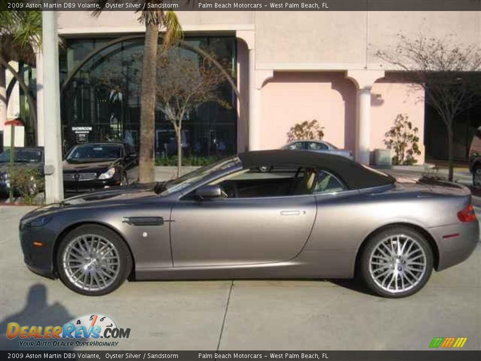 2009 Aston Martin DB9 Volante Oyster Silver / Sandstorm Photo #14