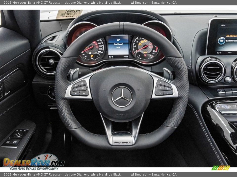 2018 Mercedes-Benz AMG GT Roadster Steering Wheel Photo #18