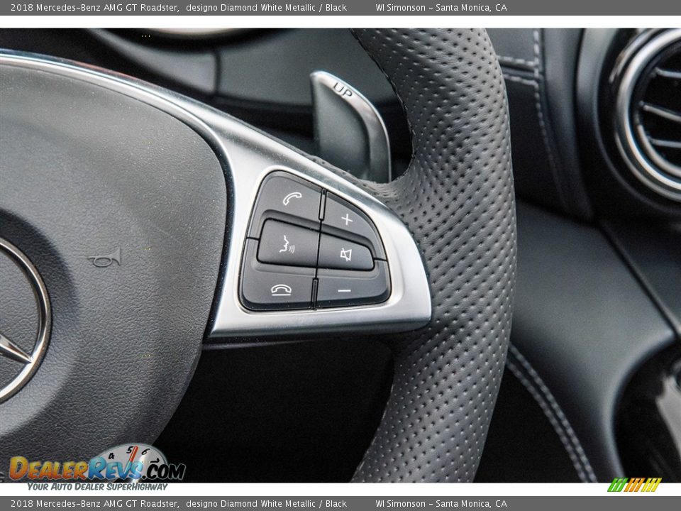Controls of 2018 Mercedes-Benz AMG GT Roadster Photo #19