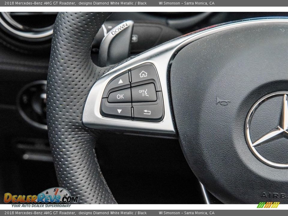 Controls of 2018 Mercedes-Benz AMG GT Roadster Photo #20