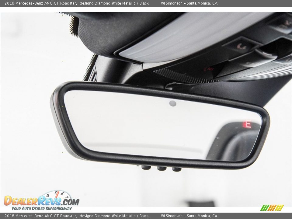 2018 Mercedes-Benz AMG GT Roadster designo Diamond White Metallic / Black Photo #22