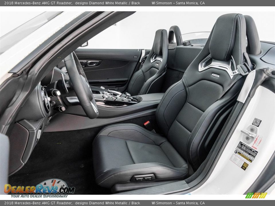 Front Seat of 2018 Mercedes-Benz AMG GT Roadster Photo #26