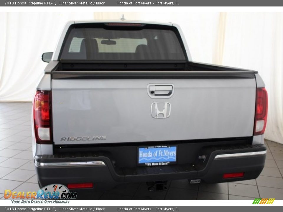 2018 Honda Ridgeline RTL-T Lunar Silver Metallic / Black Photo #7