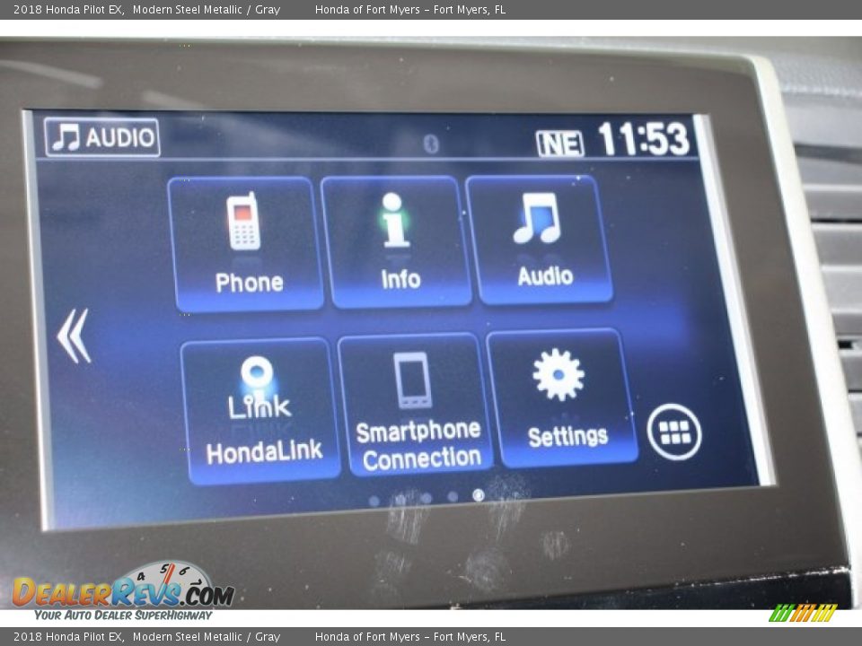 2018 Honda Pilot EX Modern Steel Metallic / Gray Photo #17