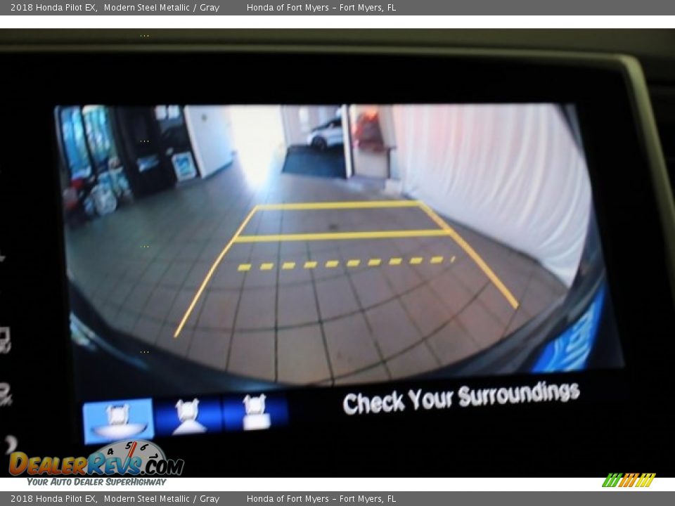 2018 Honda Pilot EX Modern Steel Metallic / Gray Photo #18