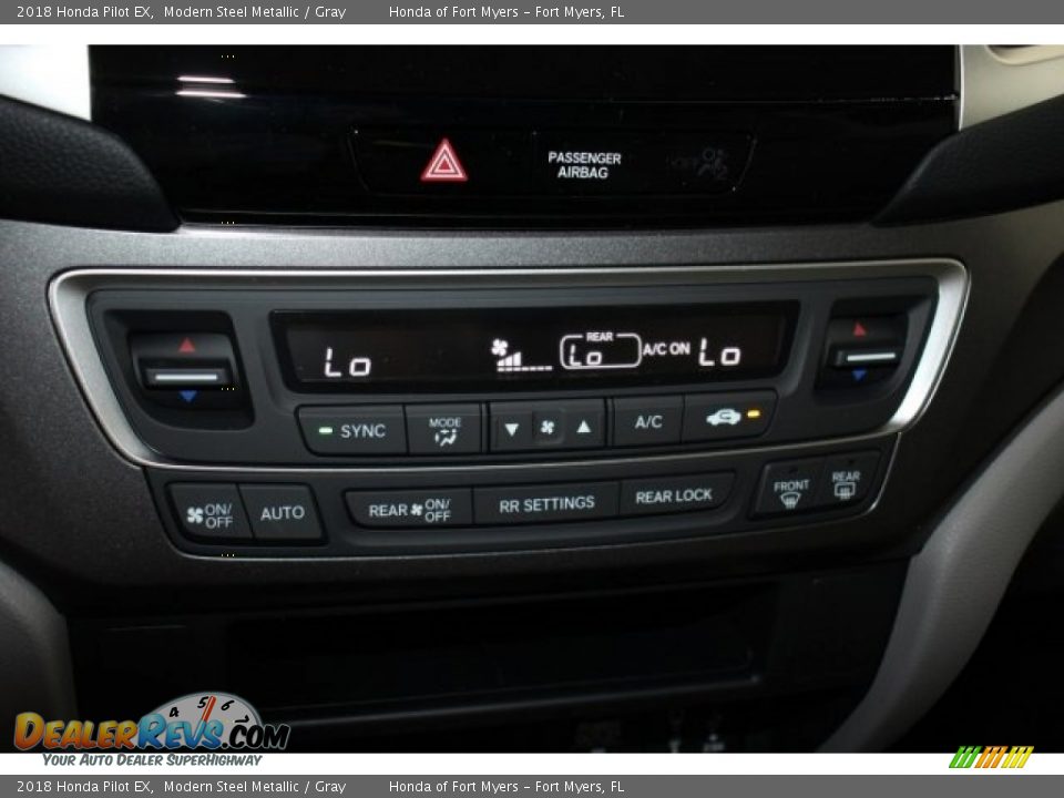 2018 Honda Pilot EX Modern Steel Metallic / Gray Photo #19