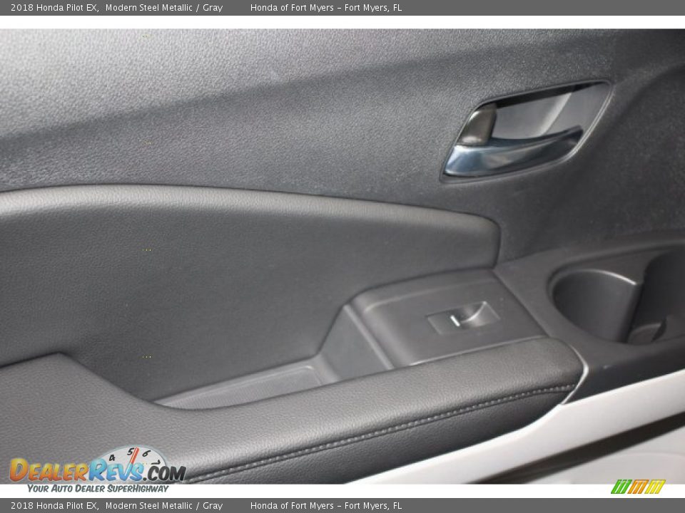 2018 Honda Pilot EX Modern Steel Metallic / Gray Photo #22