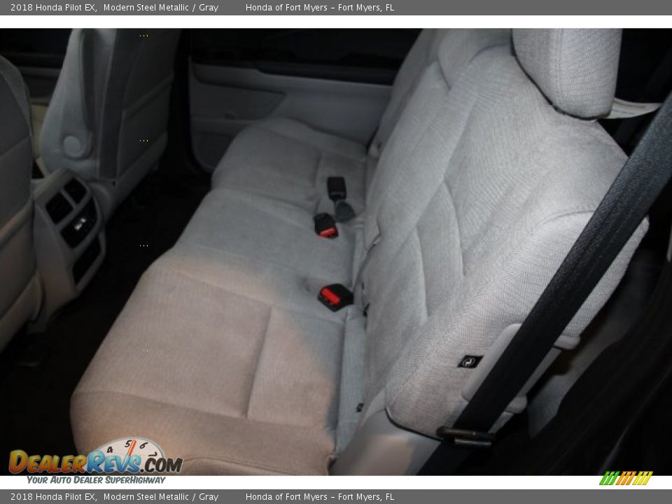 2018 Honda Pilot EX Modern Steel Metallic / Gray Photo #23