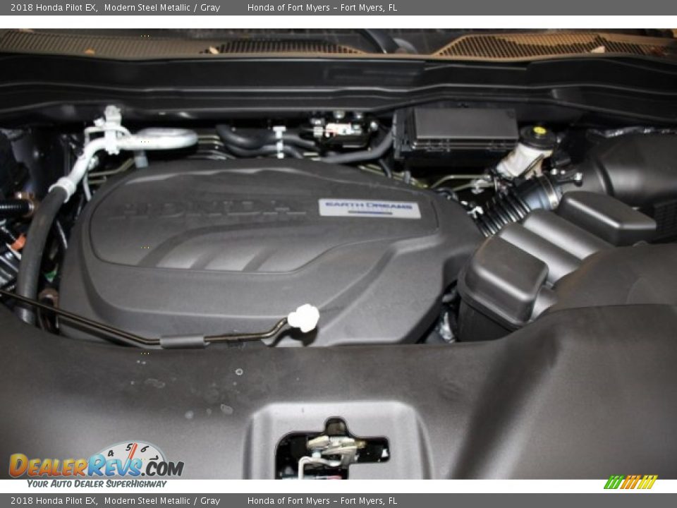 2018 Honda Pilot EX Modern Steel Metallic / Gray Photo #26