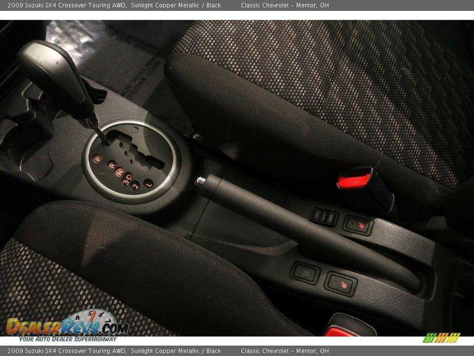 2009 Suzuki SX4 Crossover Touring AWD Sunlight Copper Metallic / Black Photo #17