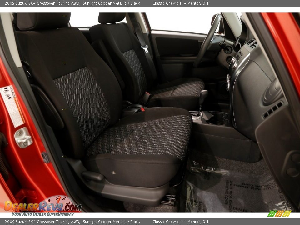 2009 Suzuki SX4 Crossover Touring AWD Sunlight Copper Metallic / Black Photo #19