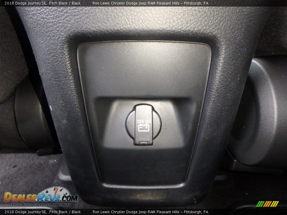 2018 Dodge Journey SE Pitch Black / Black Photo #20