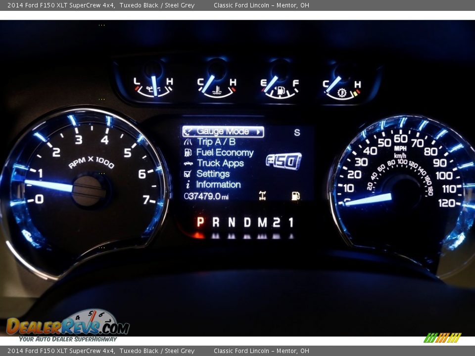 2014 Ford F150 XLT SuperCrew 4x4 Tuxedo Black / Steel Grey Photo #8