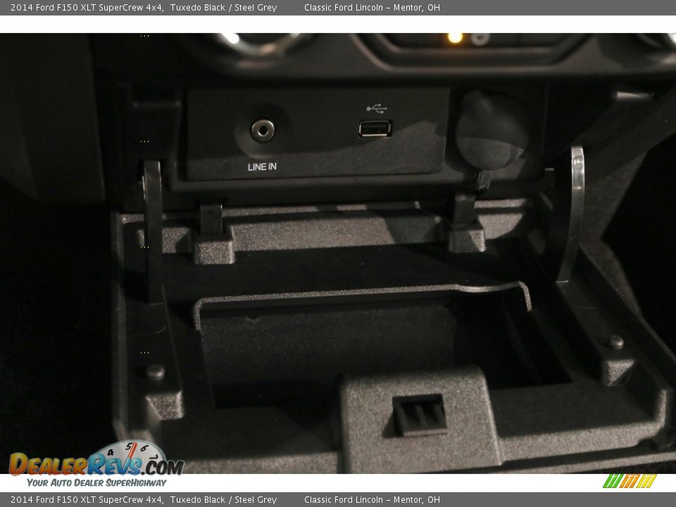2014 Ford F150 XLT SuperCrew 4x4 Tuxedo Black / Steel Grey Photo #12