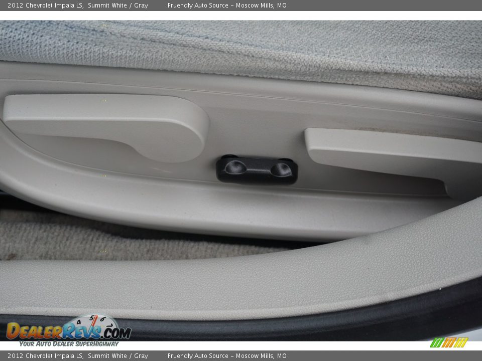 2012 Chevrolet Impala LS Summit White / Gray Photo #16