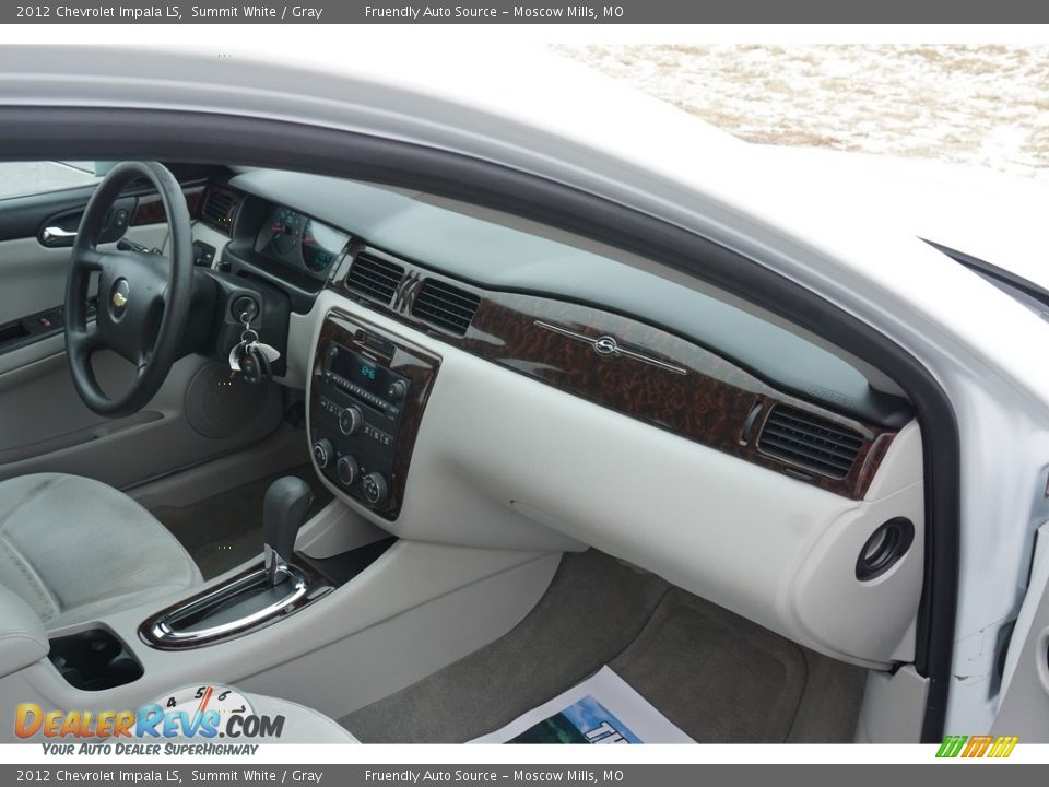 2012 Chevrolet Impala LS Summit White / Gray Photo #21