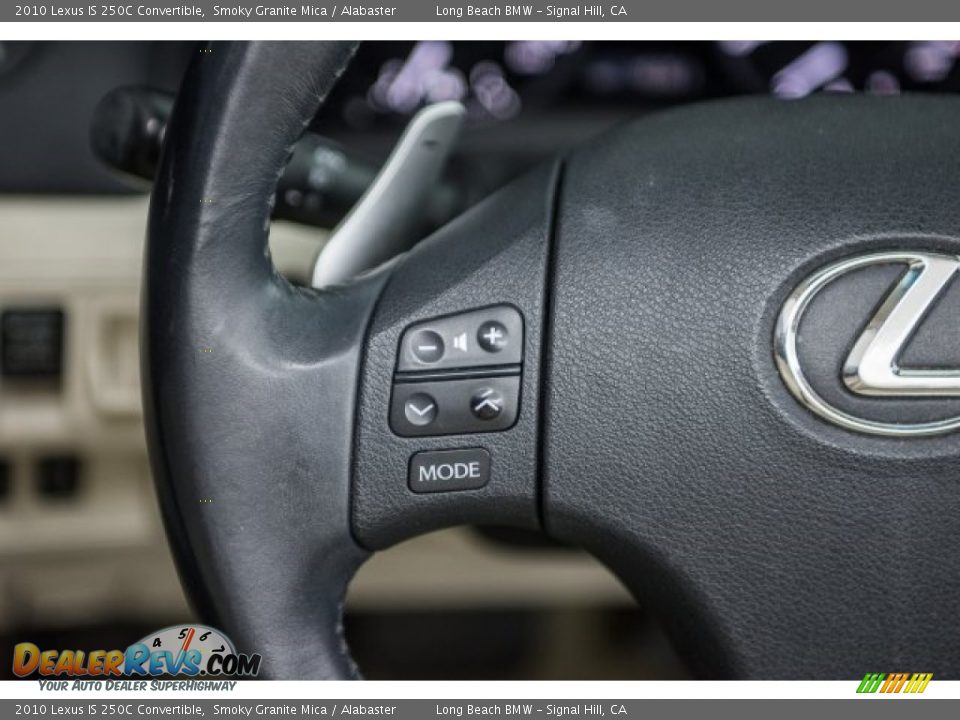 2010 Lexus IS 250C Convertible Smoky Granite Mica / Alabaster Photo #13