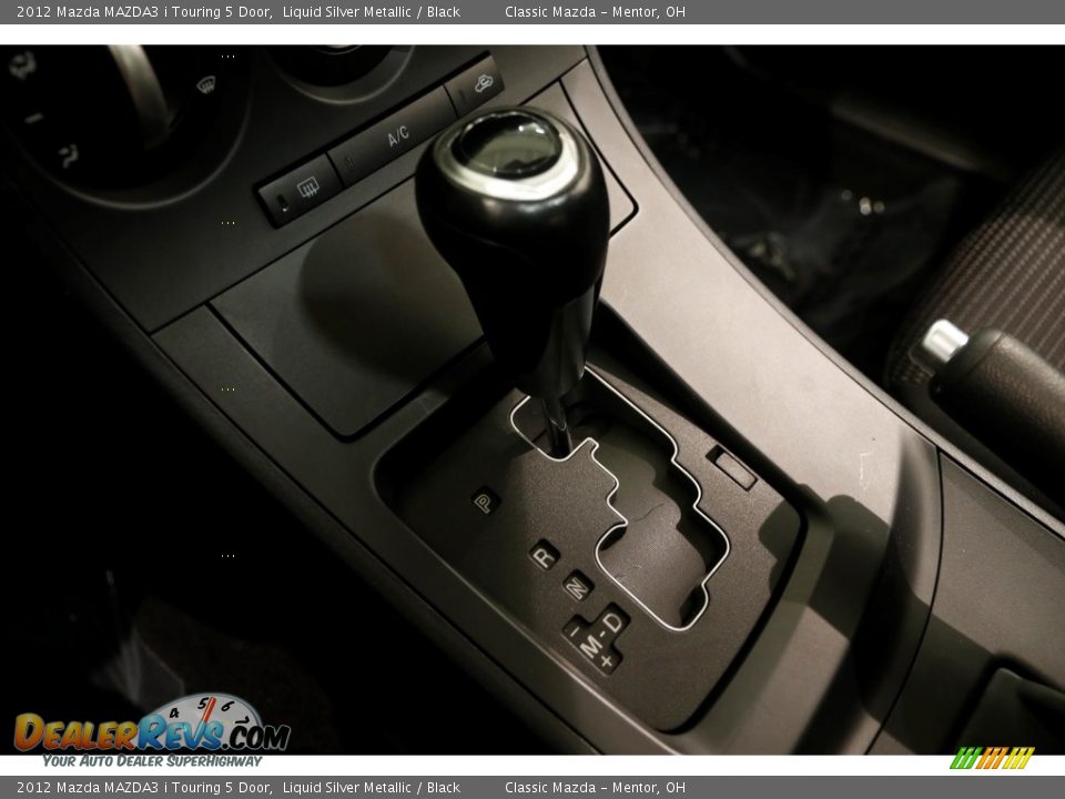 2012 Mazda MAZDA3 i Touring 5 Door Liquid Silver Metallic / Black Photo #13