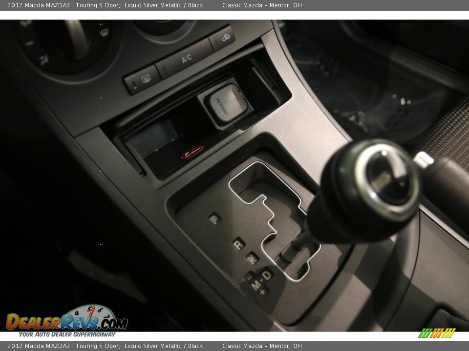 2012 Mazda MAZDA3 i Touring 5 Door Liquid Silver Metallic / Black Photo #14