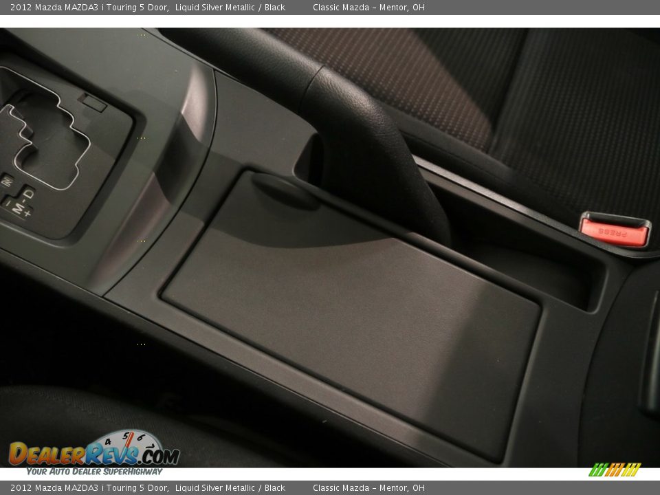 2012 Mazda MAZDA3 i Touring 5 Door Liquid Silver Metallic / Black Photo #15