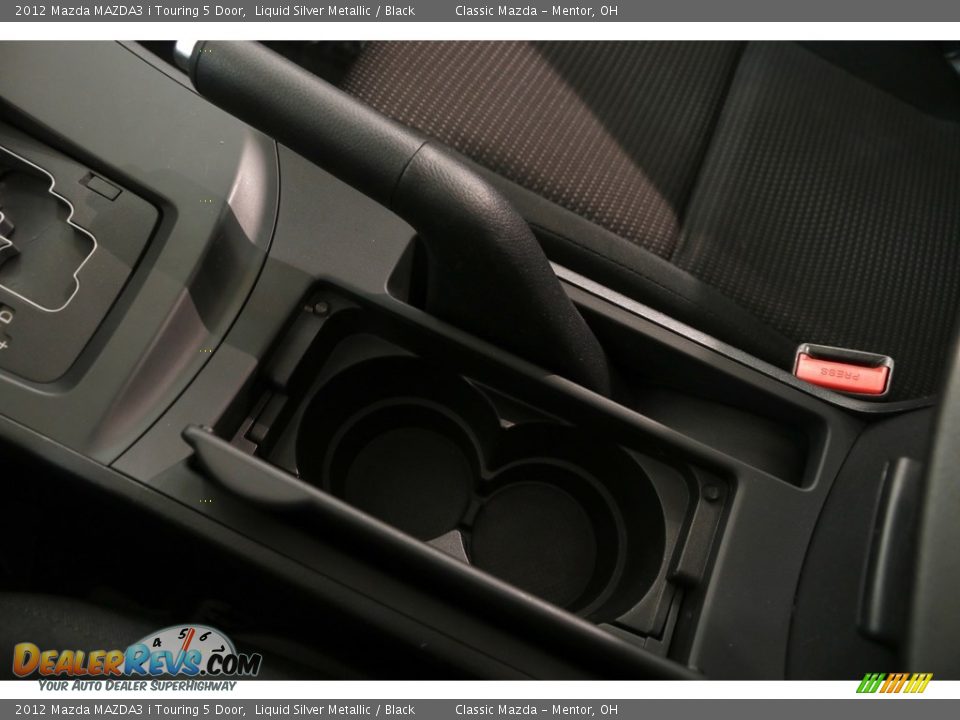 2012 Mazda MAZDA3 i Touring 5 Door Liquid Silver Metallic / Black Photo #16