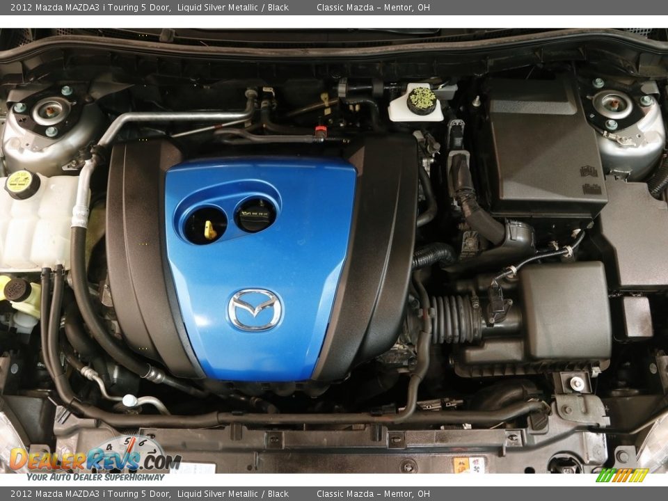 2012 Mazda MAZDA3 i Touring 5 Door Liquid Silver Metallic / Black Photo #21