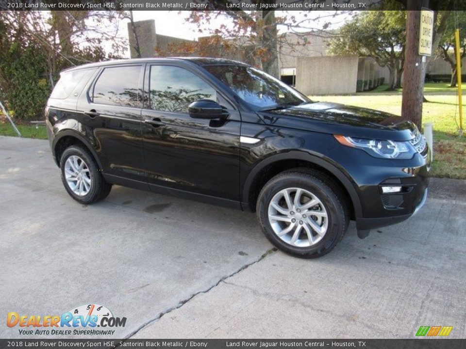 2018 Land Rover Discovery Sport HSE Santorini Black Metallic / Ebony Photo #1