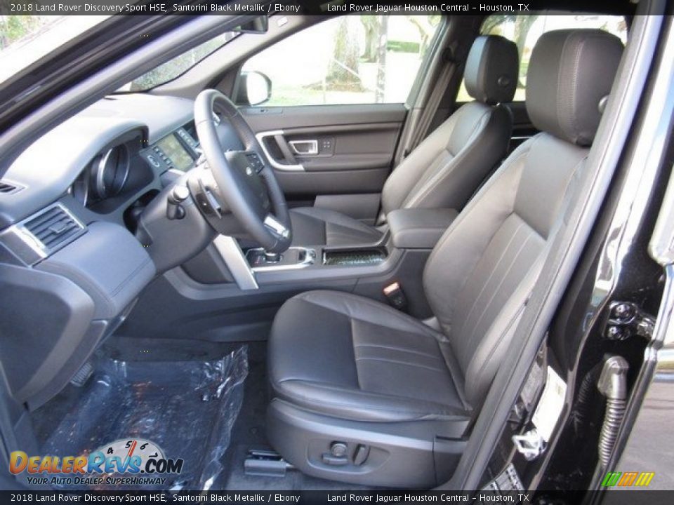 Ebony Interior - 2018 Land Rover Discovery Sport HSE Photo #3