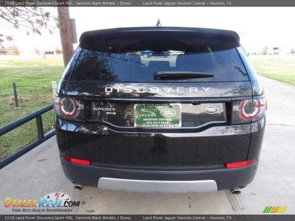 2018 Land Rover Discovery Sport HSE Santorini Black Metallic / Ebony Photo #8