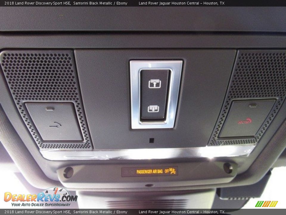 2018 Land Rover Discovery Sport HSE Santorini Black Metallic / Ebony Photo #22