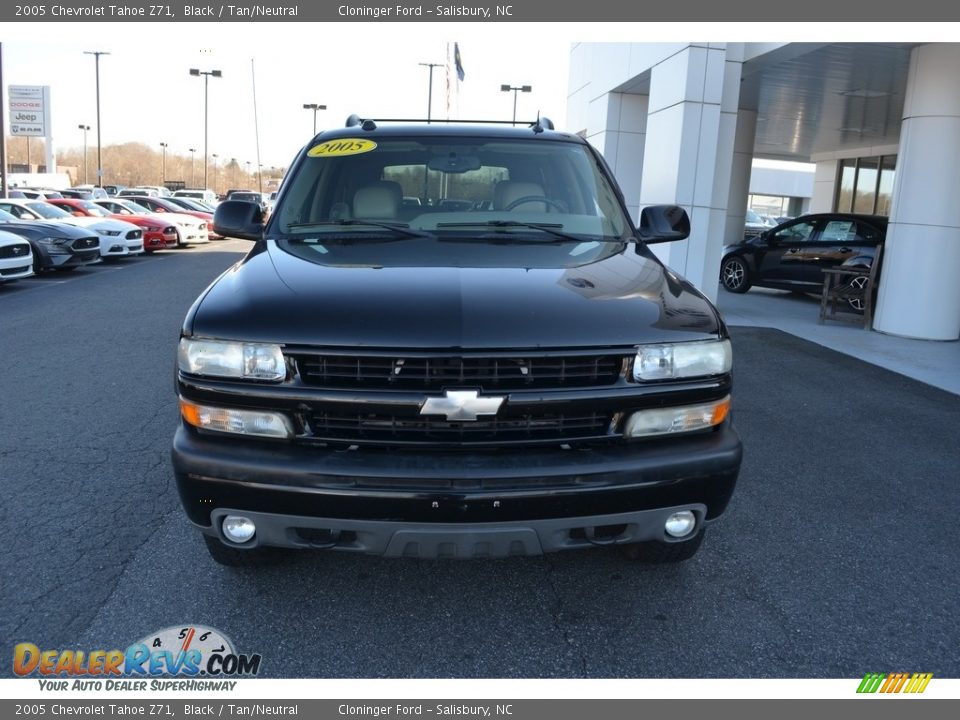 2005 Chevrolet Tahoe Z71 Black / Tan/Neutral Photo #24
