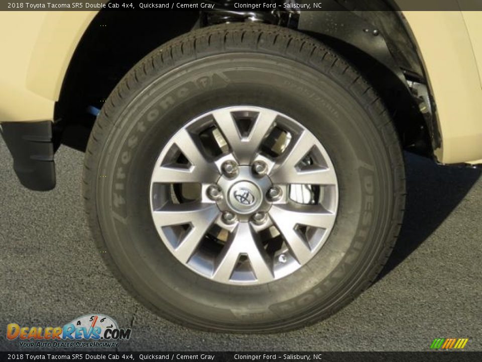 2018 Toyota Tacoma SR5 Double Cab 4x4 Quicksand / Cement Gray Photo #4