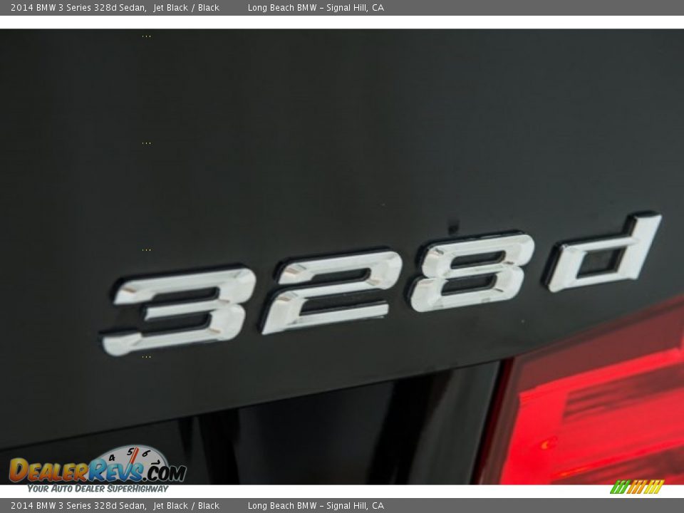 2014 BMW 3 Series 328d Sedan Jet Black / Black Photo #6