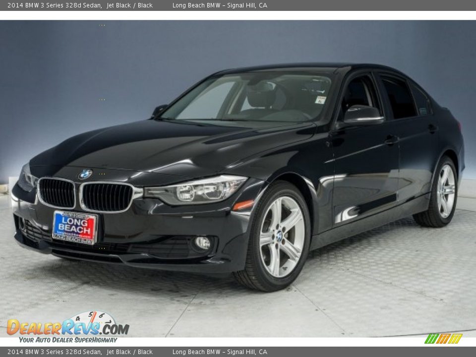 2014 BMW 3 Series 328d Sedan Jet Black / Black Photo #29