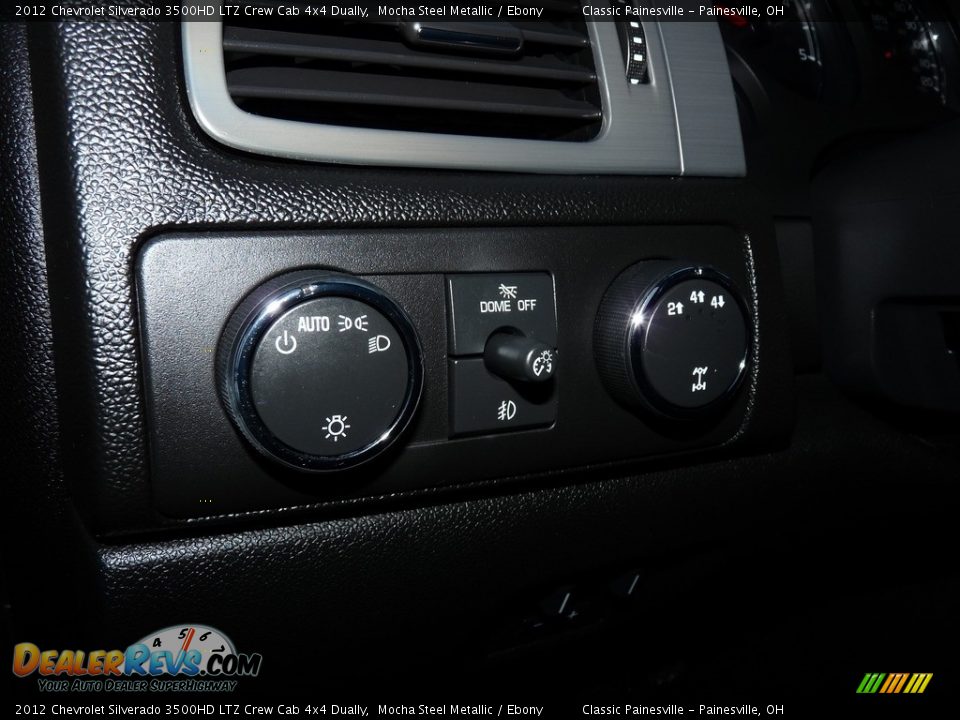 2012 Chevrolet Silverado 3500HD LTZ Crew Cab 4x4 Dually Mocha Steel Metallic / Ebony Photo #11