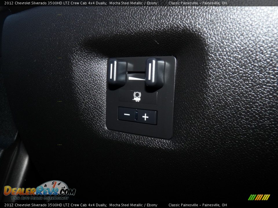 2012 Chevrolet Silverado 3500HD LTZ Crew Cab 4x4 Dually Mocha Steel Metallic / Ebony Photo #12