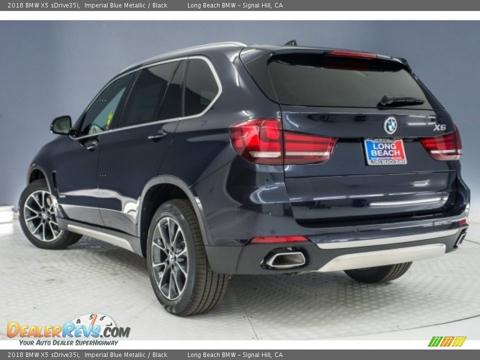 2018 BMW X5 sDrive35i Imperial Blue Metallic / Black Photo #4