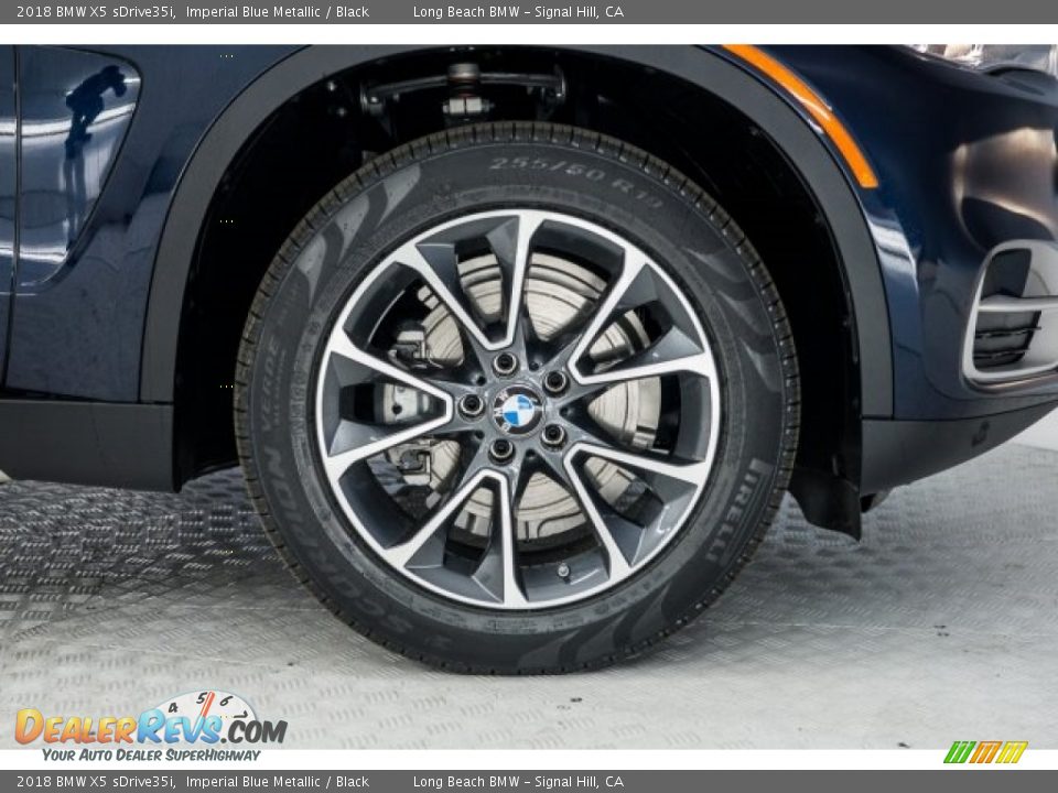 2018 BMW X5 sDrive35i Imperial Blue Metallic / Black Photo #9