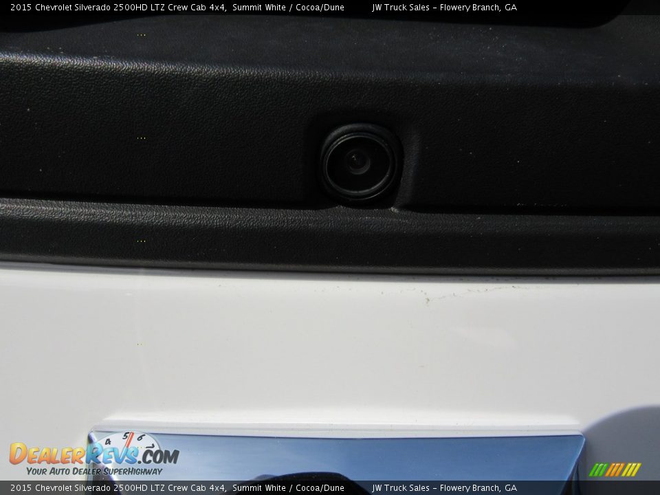 2015 Chevrolet Silverado 2500HD LTZ Crew Cab 4x4 Summit White / Cocoa/Dune Photo #12