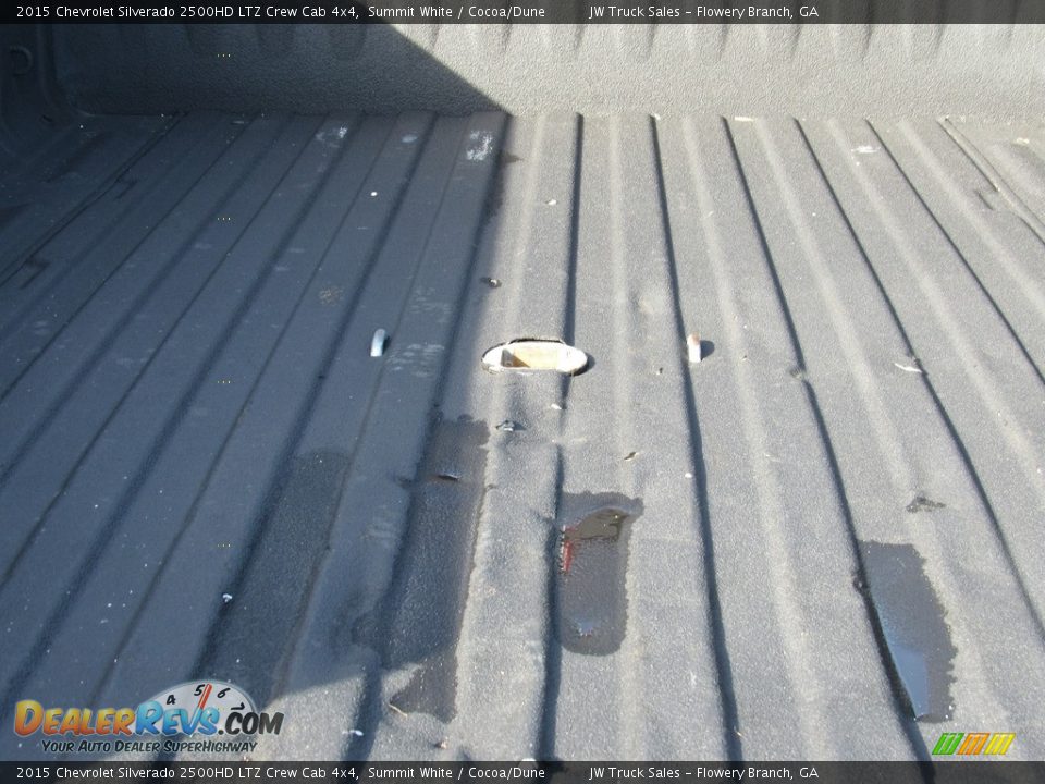 2015 Chevrolet Silverado 2500HD LTZ Crew Cab 4x4 Summit White / Cocoa/Dune Photo #14