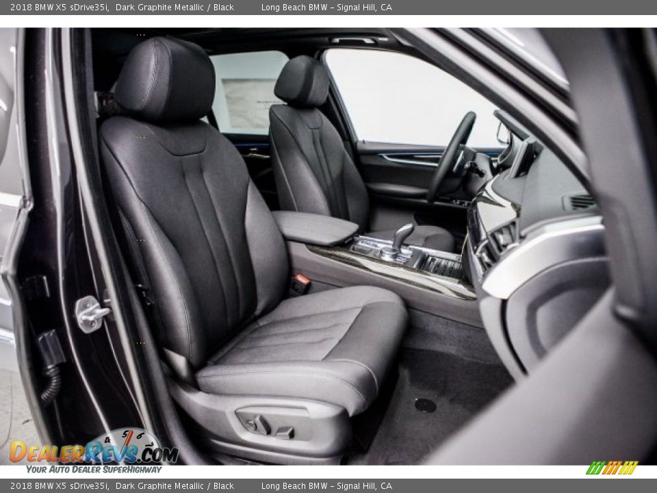 2018 BMW X5 sDrive35i Dark Graphite Metallic / Black Photo #2