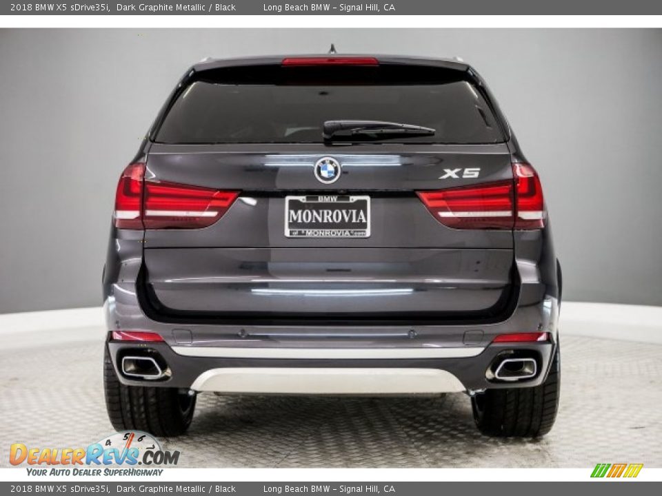 2018 BMW X5 sDrive35i Dark Graphite Metallic / Black Photo #4