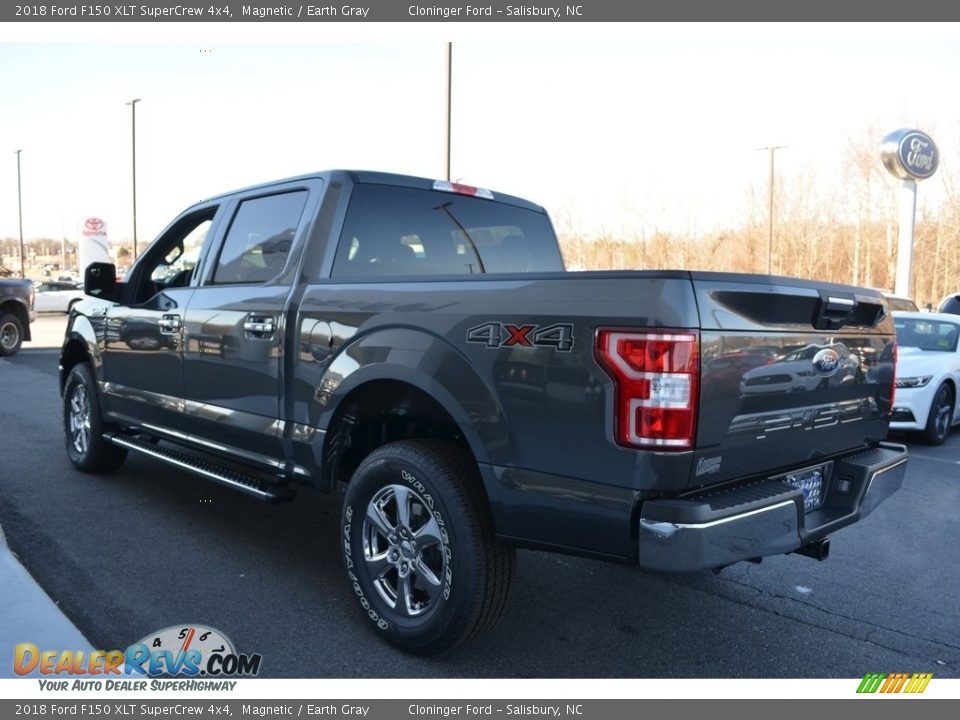 2018 Ford F150 XLT SuperCrew 4x4 Magnetic / Earth Gray Photo #16