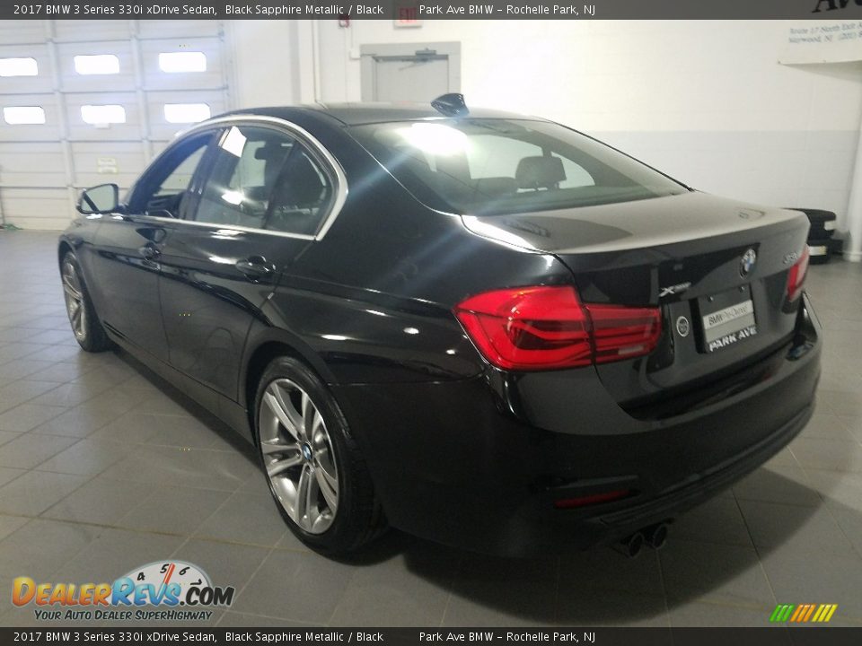 2017 BMW 3 Series 330i xDrive Sedan Black Sapphire Metallic / Black Photo #3