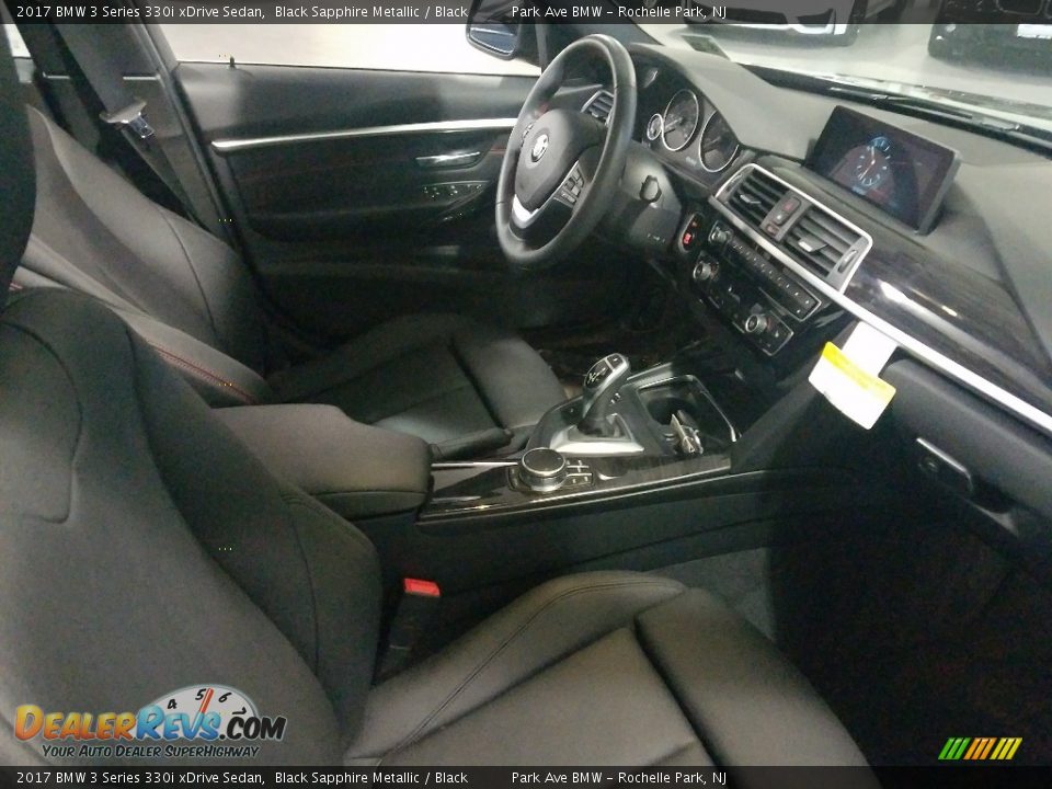 2017 BMW 3 Series 330i xDrive Sedan Black Sapphire Metallic / Black Photo #8