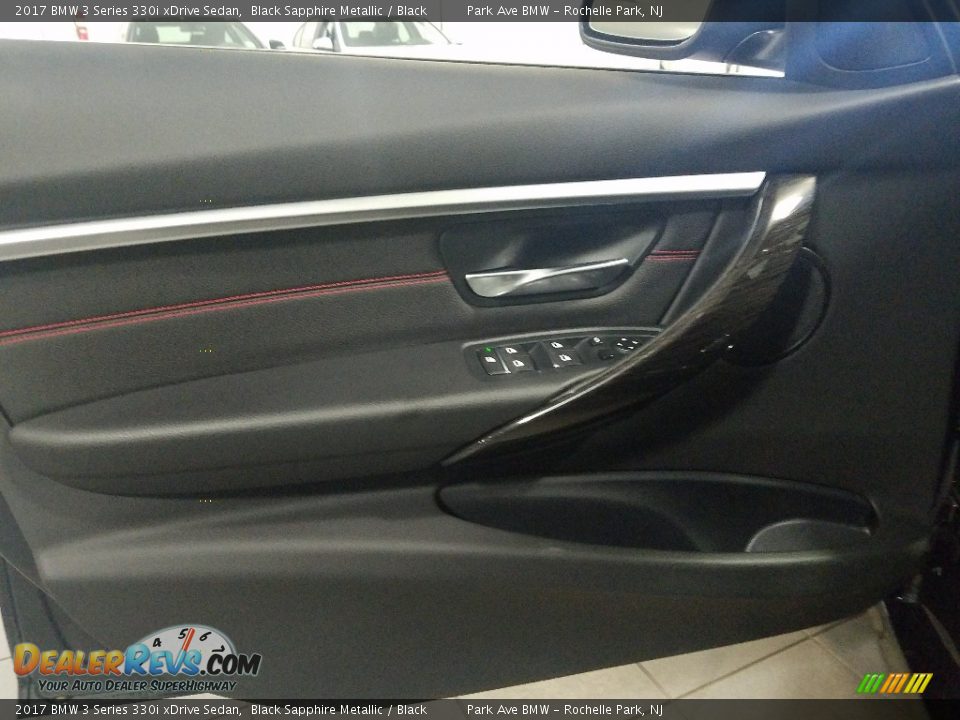 2017 BMW 3 Series 330i xDrive Sedan Black Sapphire Metallic / Black Photo #10