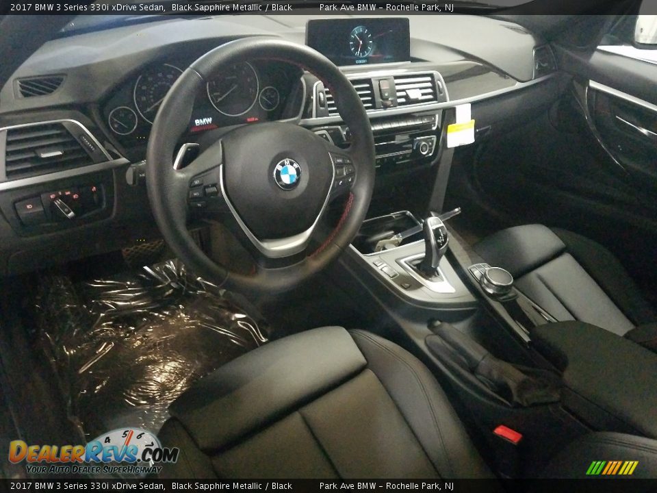 2017 BMW 3 Series 330i xDrive Sedan Black Sapphire Metallic / Black Photo #11