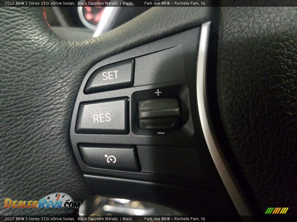 2017 BMW 3 Series 330i xDrive Sedan Black Sapphire Metallic / Black Photo #19
