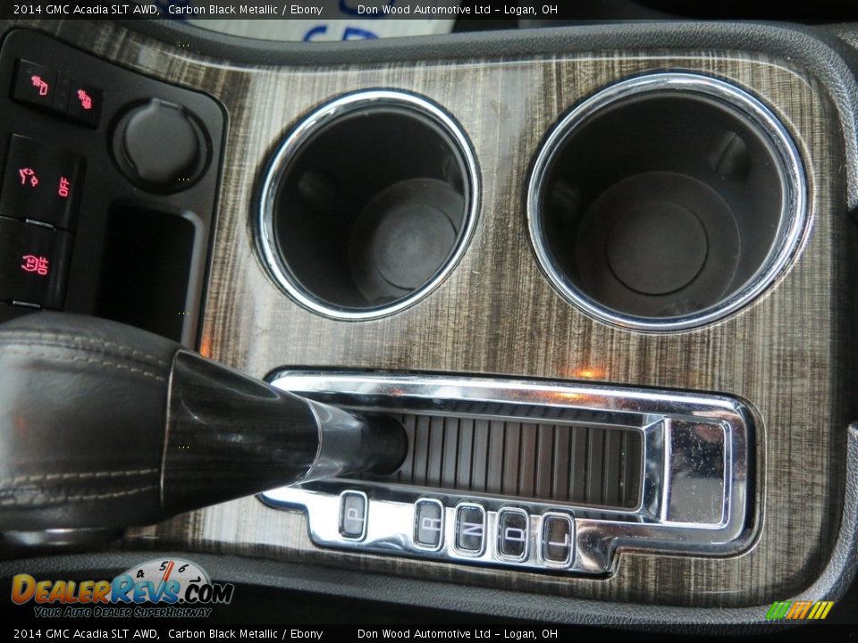 2014 GMC Acadia SLT AWD Carbon Black Metallic / Ebony Photo #18
